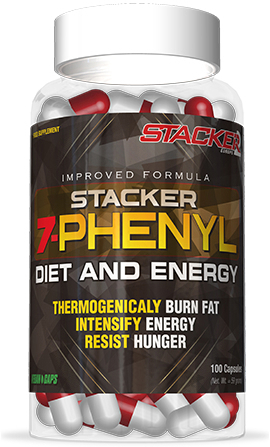 Stacker 7-Phenyl Capsules 100 capsules