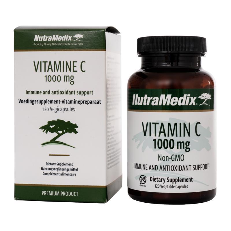 NutraMedix Vit c non gmo 120vcp