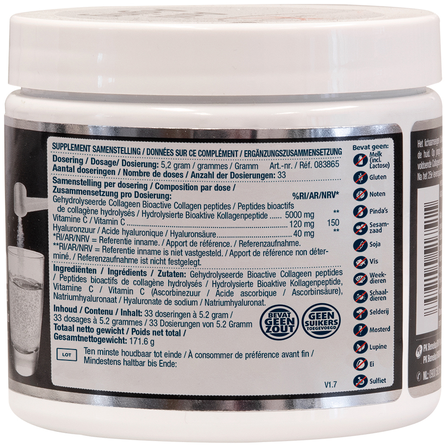 Lucovitaal Collageen Super 5000 mg Poeder 171.6g