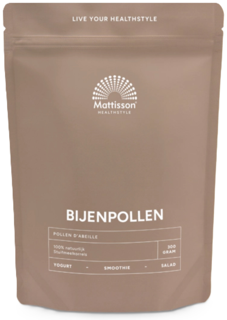Mattisson Biologische Bijenpollen Stuifmeelkorrels 300 Gram