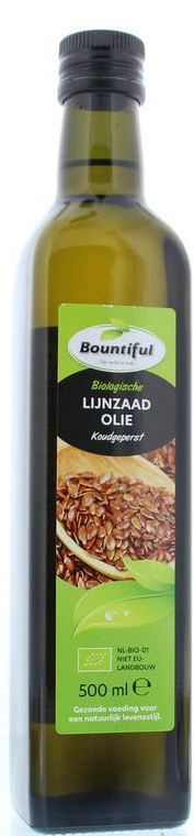 Lijnzaadolie bio 500ml
