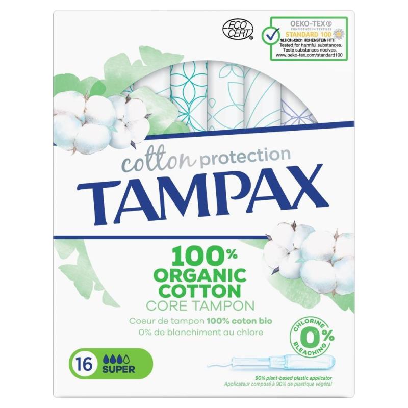 Tampons Cotton Protection 16 Stuks
