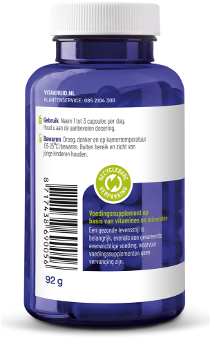 Vitakruid Gebufferde Vitamine C 90 capsules