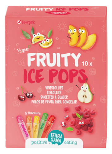 TerraSana Bio ice pops fruitsap bio 400ml