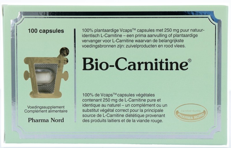Bio-carnitine 100 Vegetarische Capsules