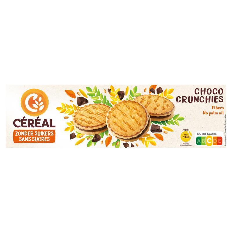 Céréal Choco crunchies zonder suikers 185g