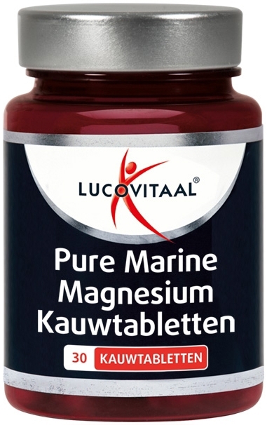 Lucovitaal Pure Marine Magnesium 30 kauwtabletten