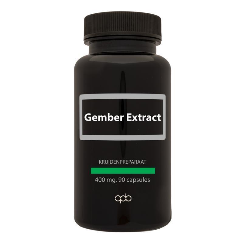 Gember Extract Puur 90 Vegetarische Capsules