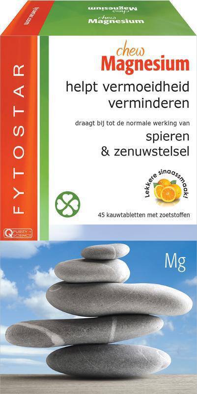 Magnesium Chew Kauwtabletten 45tab