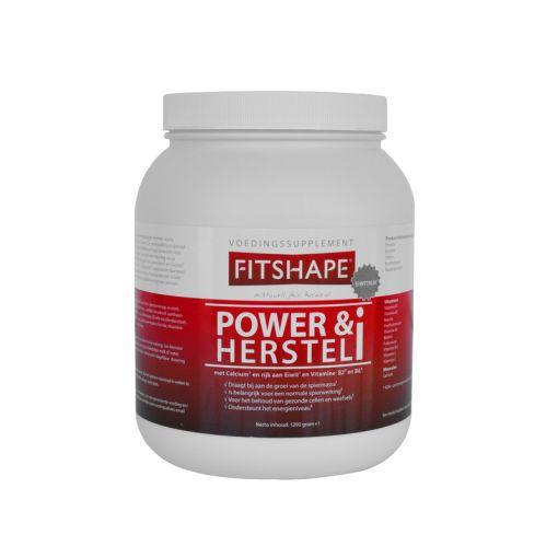 Fitshape Power & herstel I Vanille 1200g