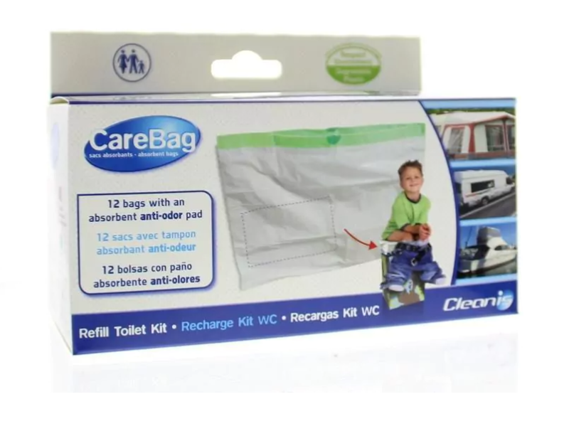 Meeneemtoilet Navulzak 12 stuks