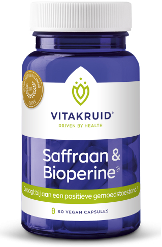 Vitakruid Saffraan 28mg (Affron) & Bioperine 60vc