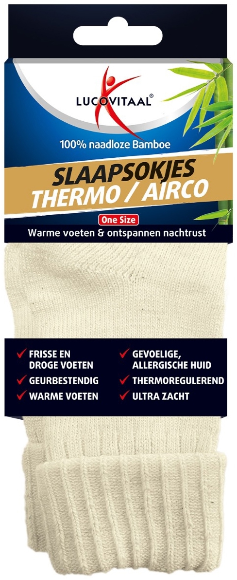 Lucovitaal Bamboe Slaapsokjes Giftbox 3 paar