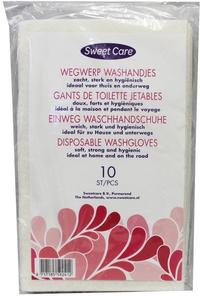 Baby Wegwerpwashandjes 10st