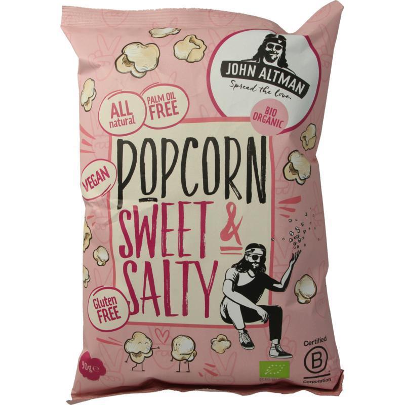 Popcorn sweet & salty bio 90g