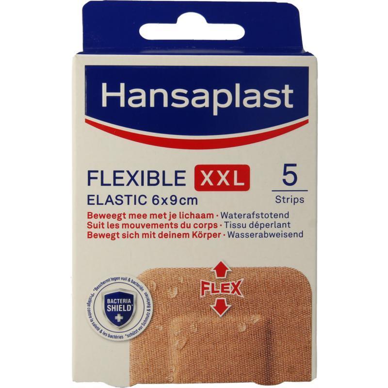 Hansaplast Flexible XXL Pleisters 6x9 CM 5 Stuks