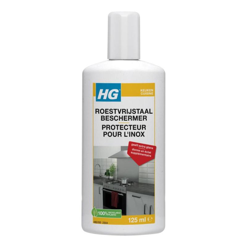 HG Roestvrijstaal snel glans 125ml