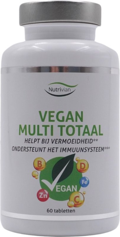 Vegan Multi Totaal 60 Tabletten