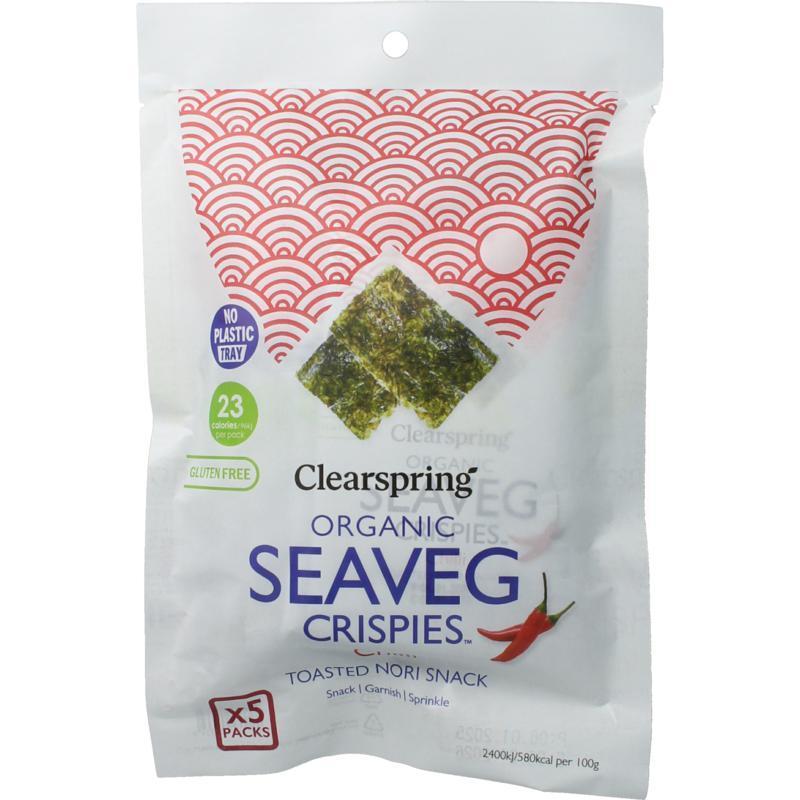 Seaveg - crispies chilli multipack bio 20g