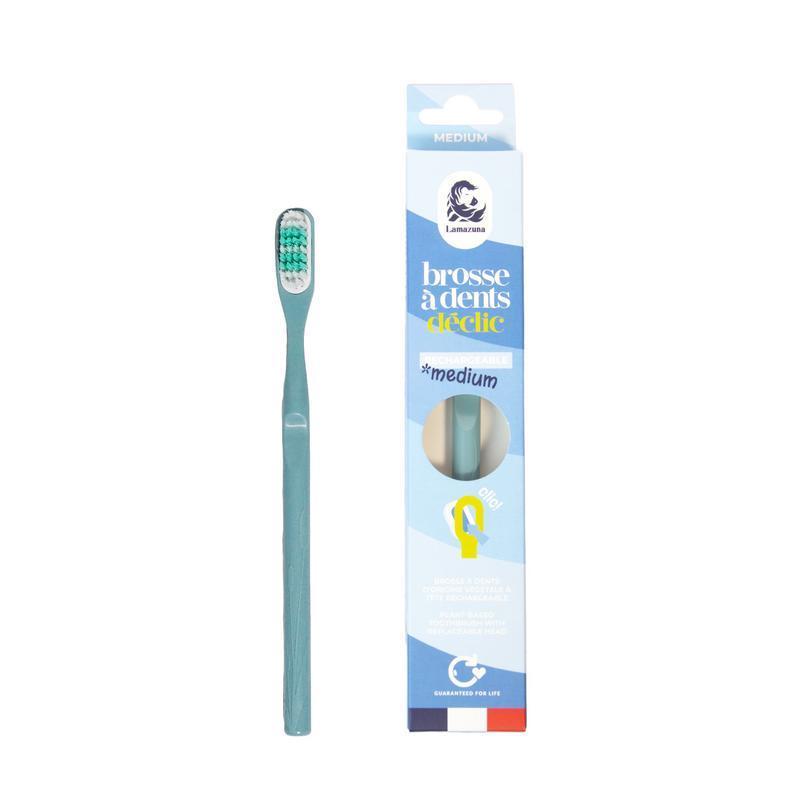 Lamazuna Toothbrush medium storm blue 1st