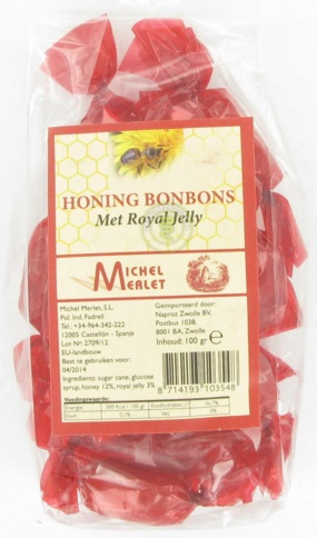 Hoestbonbons royal jelly 100 gram