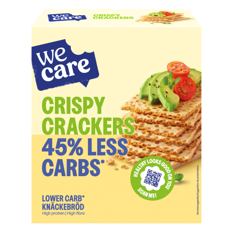 Lower Carb Crispy Crackers 1x100gr