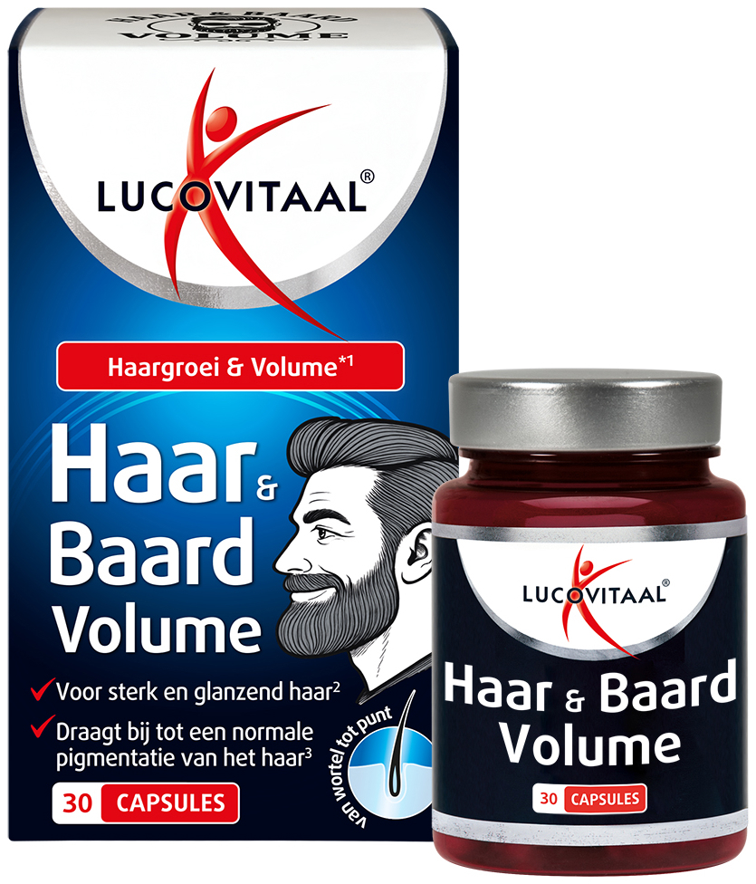 Lucovitaal Haar & Baard Volume 30 capsules