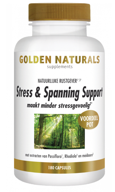 Stress & spanning support 180 vegetarische capsules