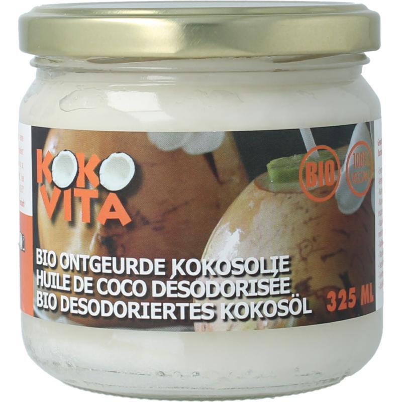 Kokosolie geurloos bio 325ml
