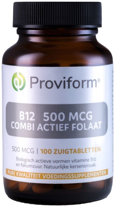 Proviform Vitamine B12 500mcg combi actief folaat 100zt