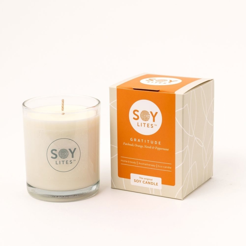 Soja geurkaars gratitude 70ml