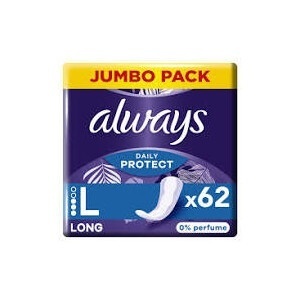 Always Inlegkruisjes Daily Protect Long 62 St 62st