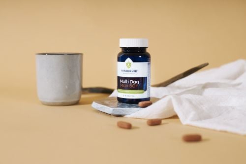 Vitakruid Multi Dag Man 50+ 90 tabletten