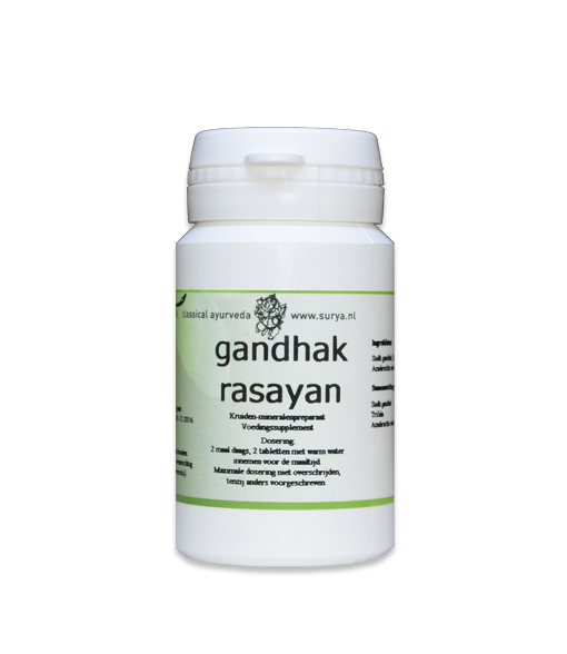 Gandhak rasayan 60 tabletten
