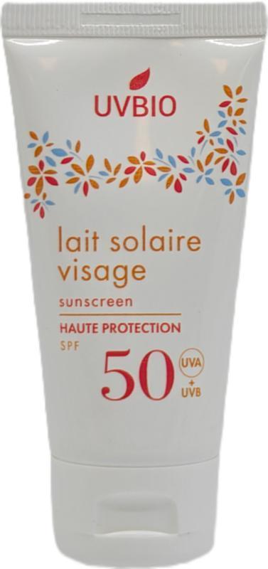 Sunscreen face SPF50 bio 50ml