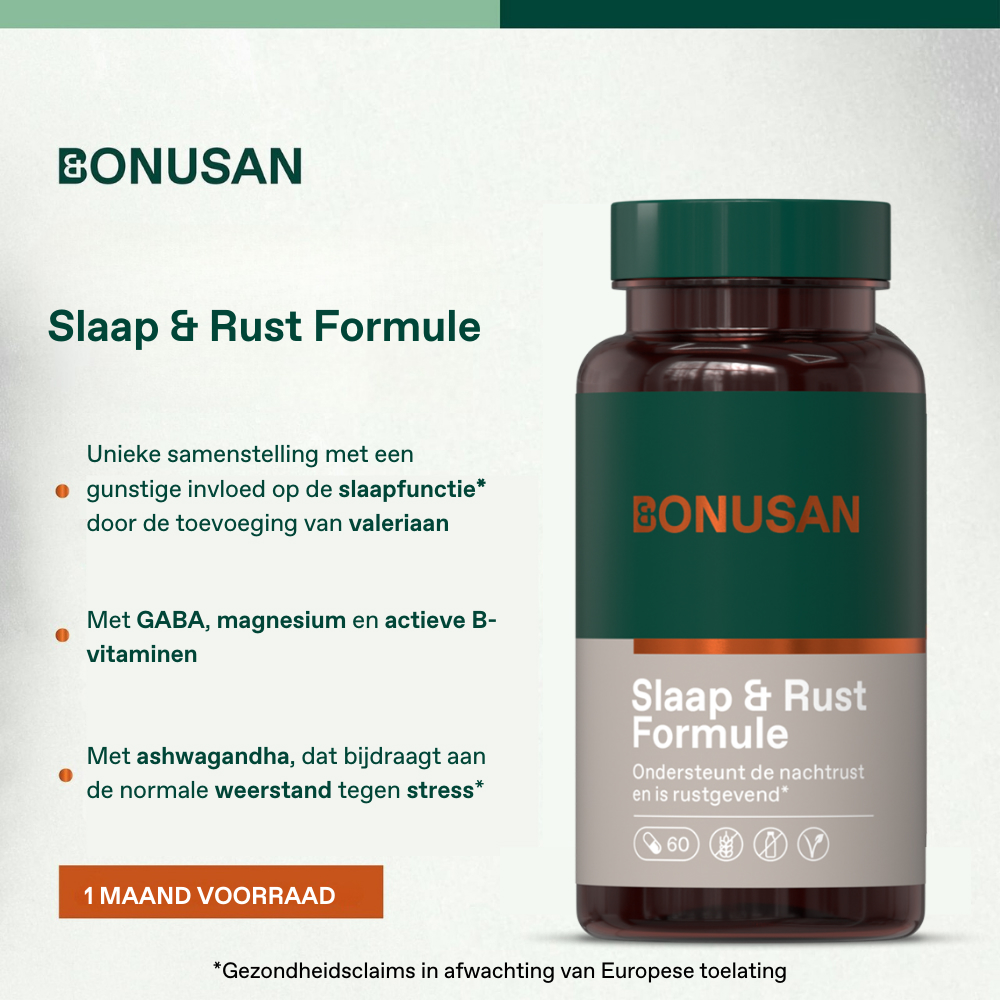 Bonusan Slaap & Rust Formule 60 Capsules