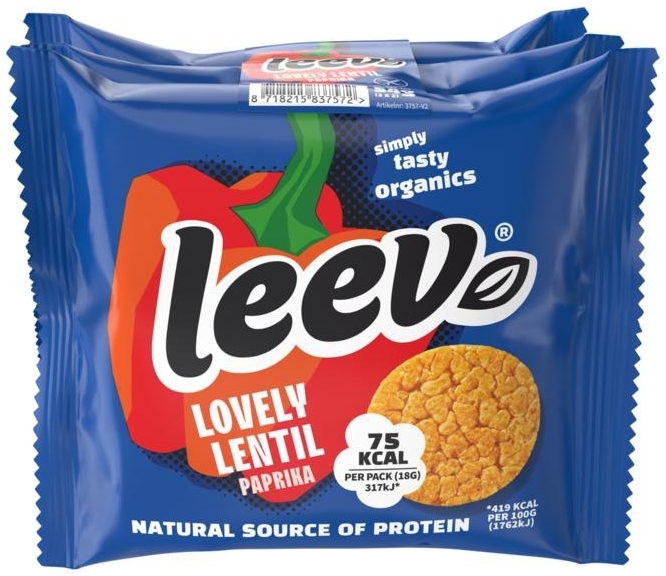 Lovely lentil cakes paprika bio 54g