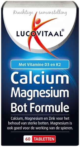 Lucovitaal Calcium Magnesium Bot Formule 60 tabletten