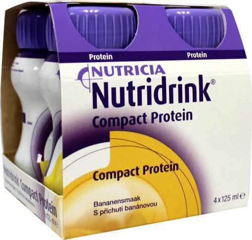 Compact protein banaan 4x125g