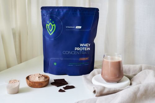 Vitakruid Whey Protein Concentrate Chocolade 900 Gram