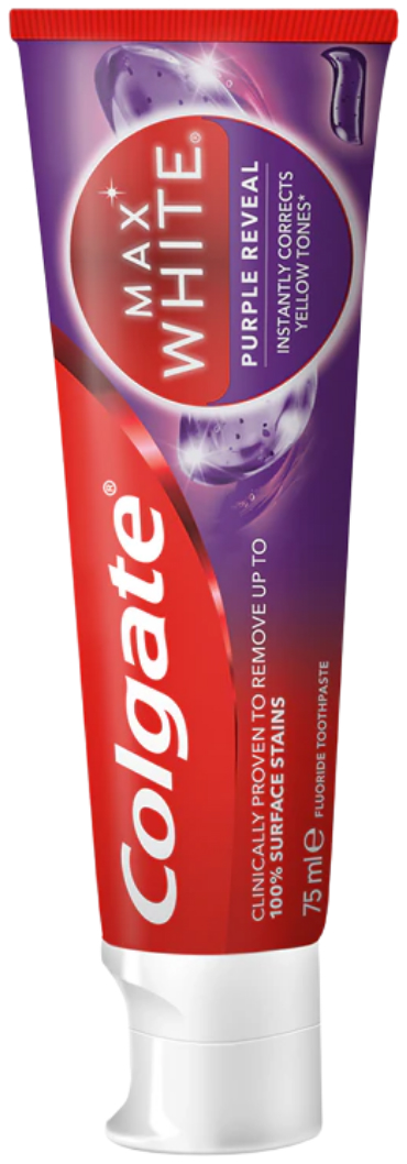Colgate Tandpasta Max White Purple Reveal 75ml