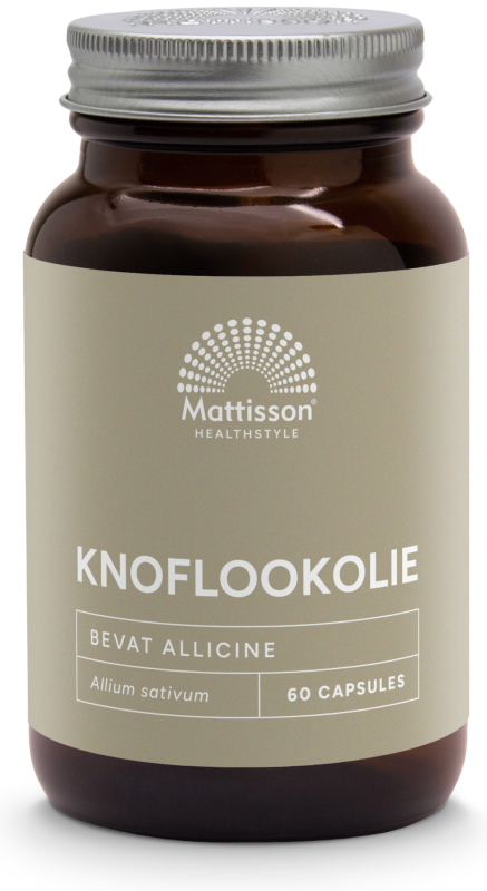 Mattisson Knoflookolie/garlic oil 1000mg 60ca