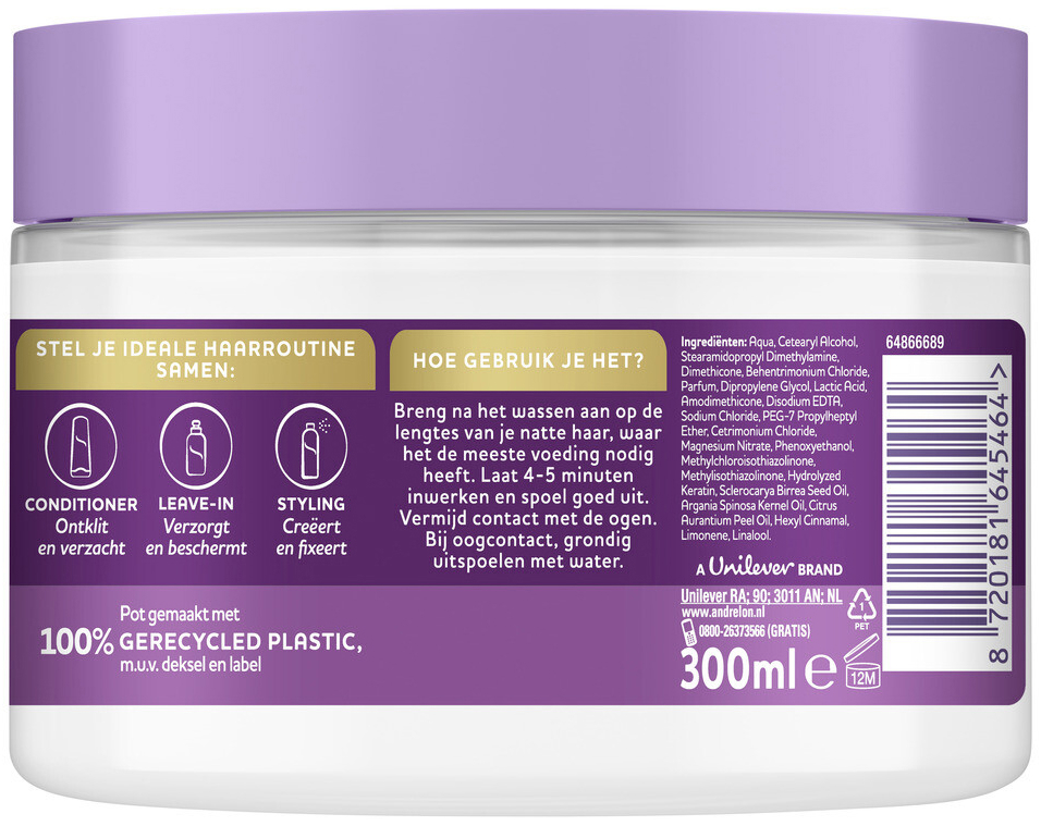 Andrelon Haarmasker Intense Repair 300 ml