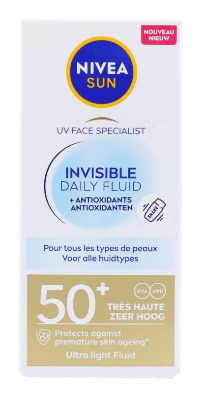 Nivea Sun Face Daily Fluid SPF50+ 40 ML