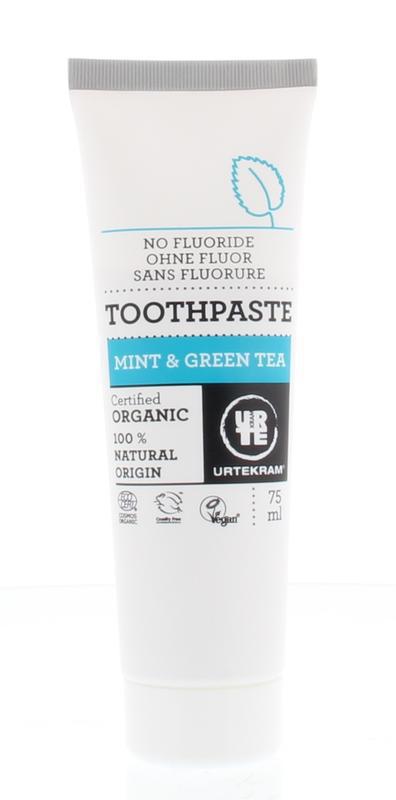 Urtekram Tandpasta Munt/Groene Thee 75ml