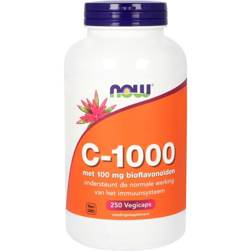 C-1000 met 100mg Bioflavonoïden 250 capsules