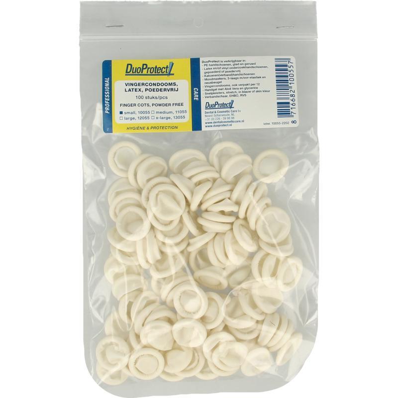 Vingercondoom Maat S 100 Stuks