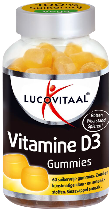 Vitamine D3 Gummies 60 stuks