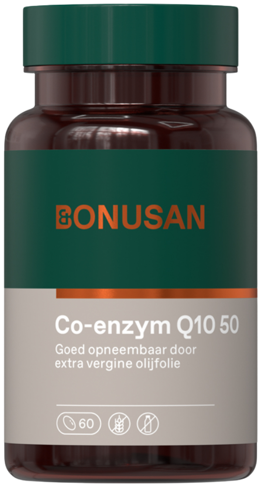 Bonusan Co-enzym Q10 50 60 Softgels