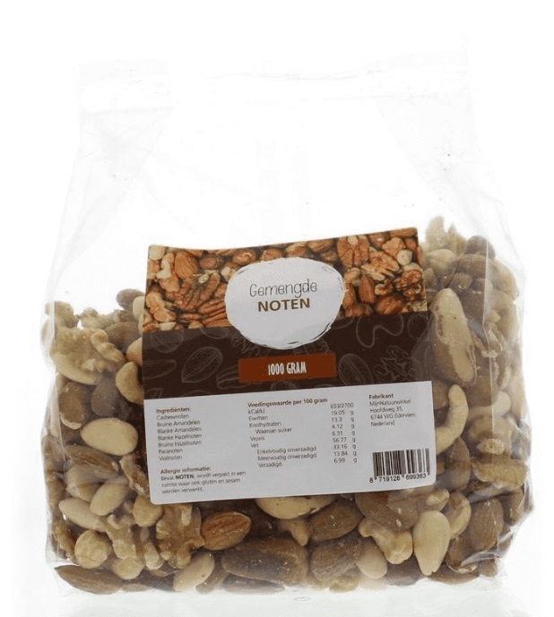Gemengde noten 1000g